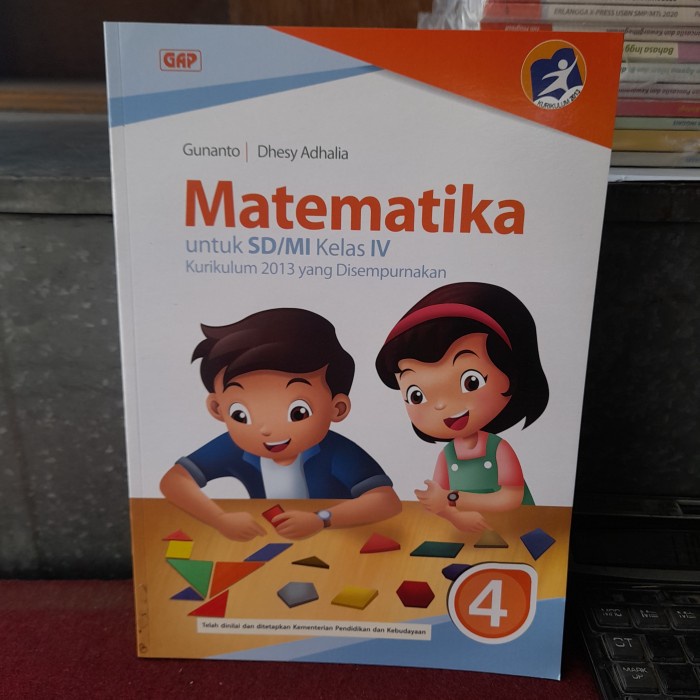 FLASH SALE BUKU SISWA MATEMATIKA KELAS 4 GAP TERLARIS