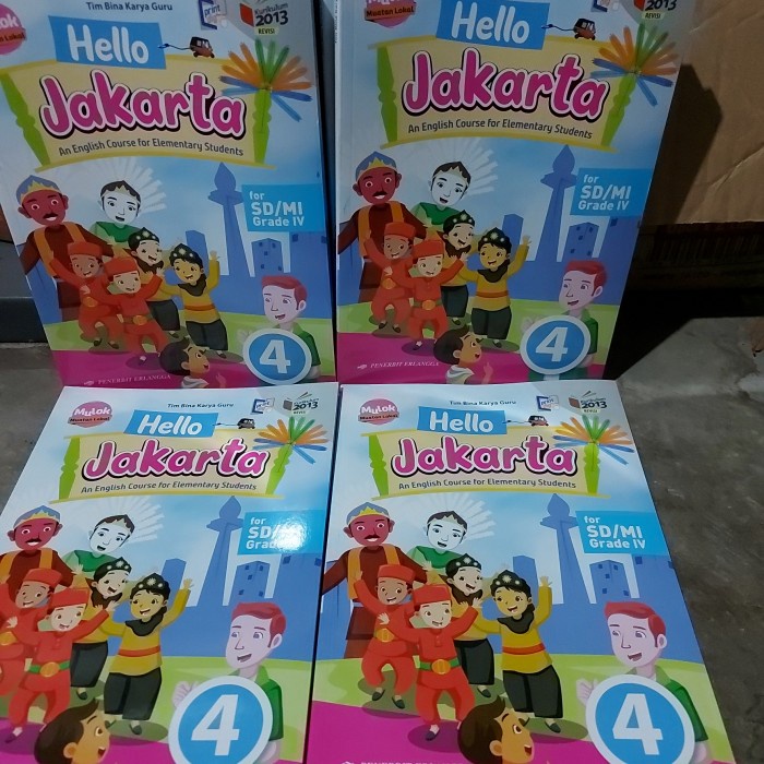 HOT SALE BUKU HELLO JAKARTA KELAS 4 TERMURAH