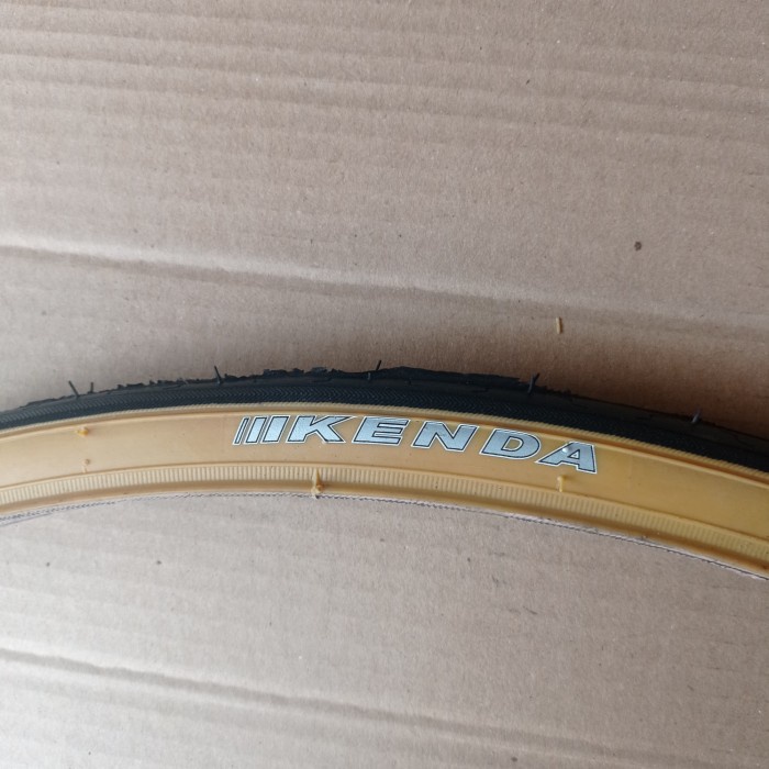 Ban Luar Sepeda 700C 700 X 25/25C 700X25 700X25C Kenda Gum Tan Wall $12