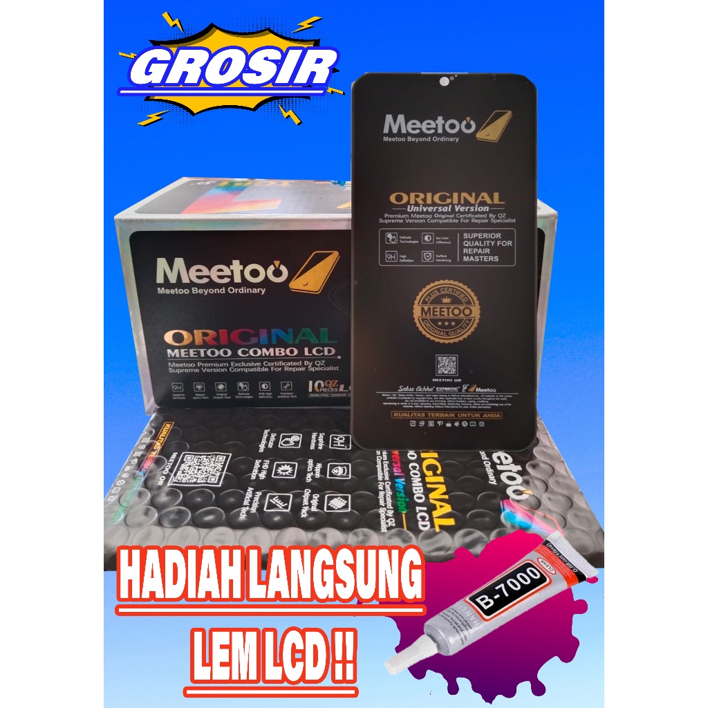 LCD VIVO Y19 Y5S U3 U20 Z5I BLACK MEETOO (3465)