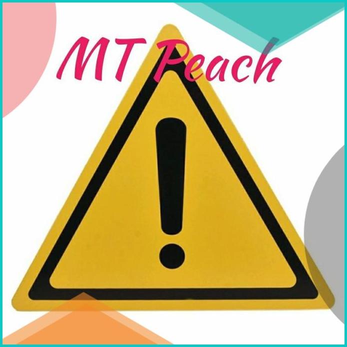 

PAPAN PETUNJUK WARNING SIGN LABEL ARTHOME 34.3x30.2x0.7CM SIGN TRIANGL 20JVLZ3 perkakas