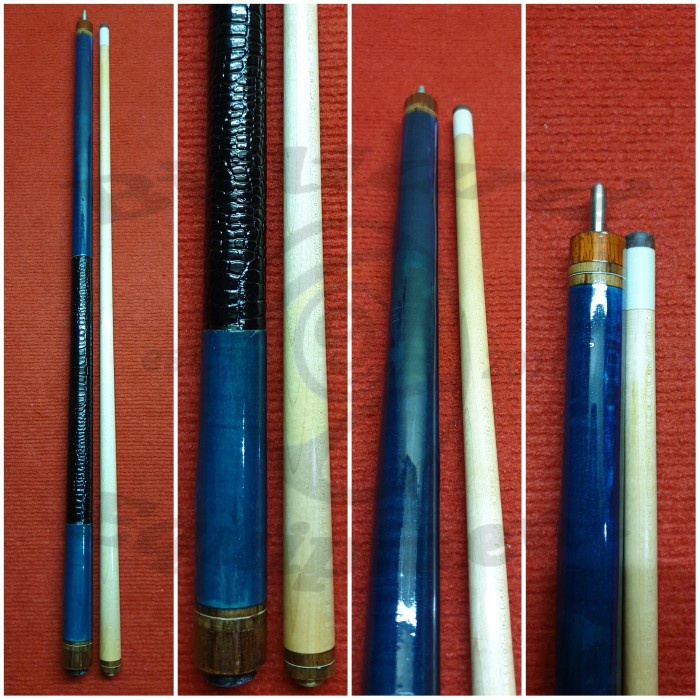 Ambarawa Custom Cue - Blue Stick Billiard