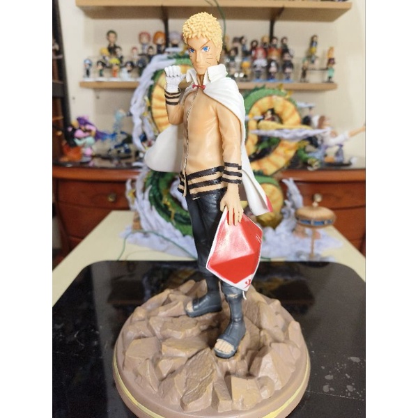 (naruto) (box) action figure anime statue hokage uzumaki naruto