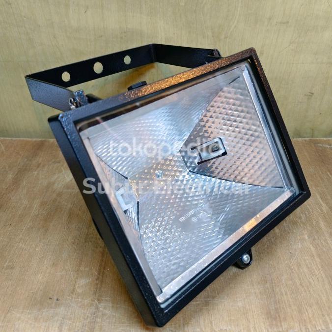 Baru  Kap Lampu Sorot Zetalux Kap Lampu Sorot Halogen 500Watt Zetalux Kap