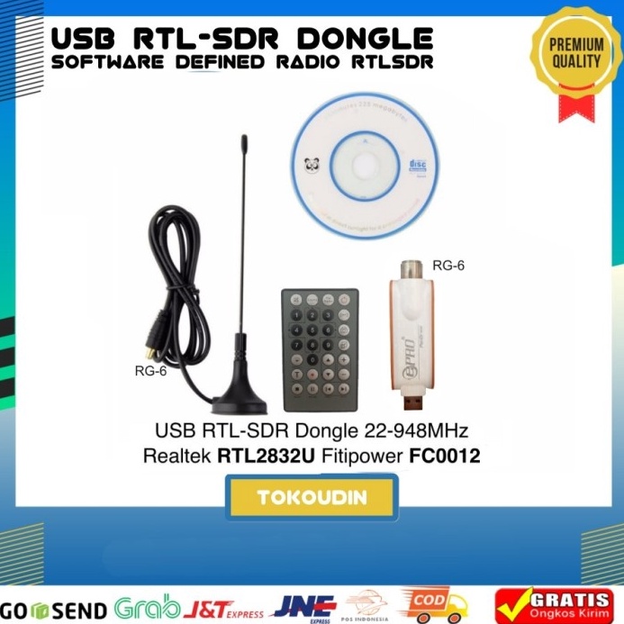 [ART.  P75S] USB RTL-SDR Dongle Software Defined Radio RTL2832U R820T2 - RTL2832U R