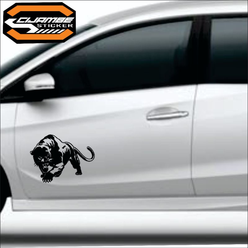 Sticker cuting  macan kumbang