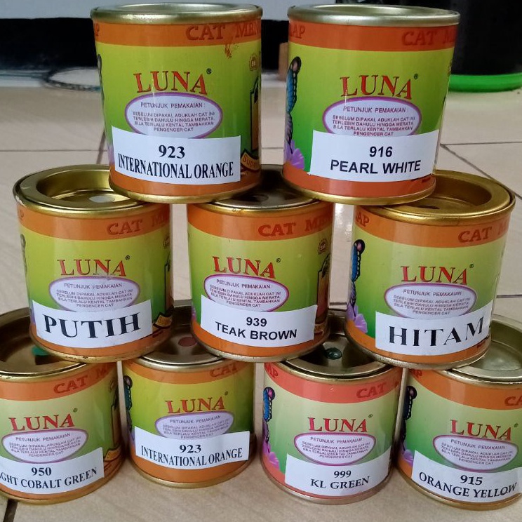 

➞✧✴ CAT BESI/CAT KAYU/CAT MINYAK KECIL/CAT SINTHETIK/CAT LUNA/UKURAN 100 ML Diskon Promo