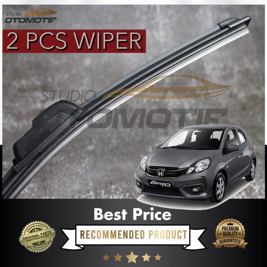 Booming.. WIPER BRIO LAMA SATYA FRAMELESS 22-16 / WIPER FRAMELESS BRIO 2011-2017