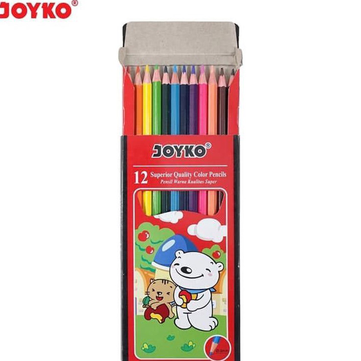 

➻➶✱✼ Pensil warna Joyko 12 panjang CP-12PB ( 1 set ) Terkini