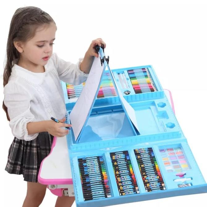 

Terbaru!! Drawing Art Set 208 Perlengkapan Papan tulis menggambar anak Baru|Kode 1366