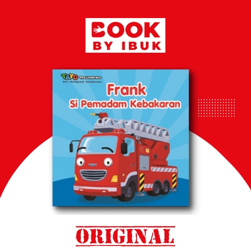 [Noura Books] Boardbook Tayo Seri Mengenal Kendaraan: Frank Si Pemadam Kebakaran