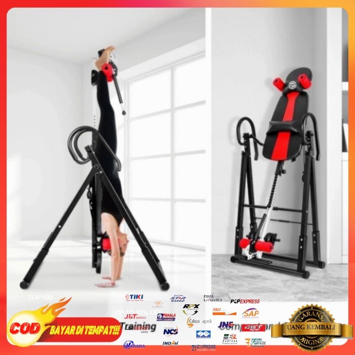 ALAT OLAHRAGA PENINGGI BADAN INVERTION TABLE / INVERSION TABLE