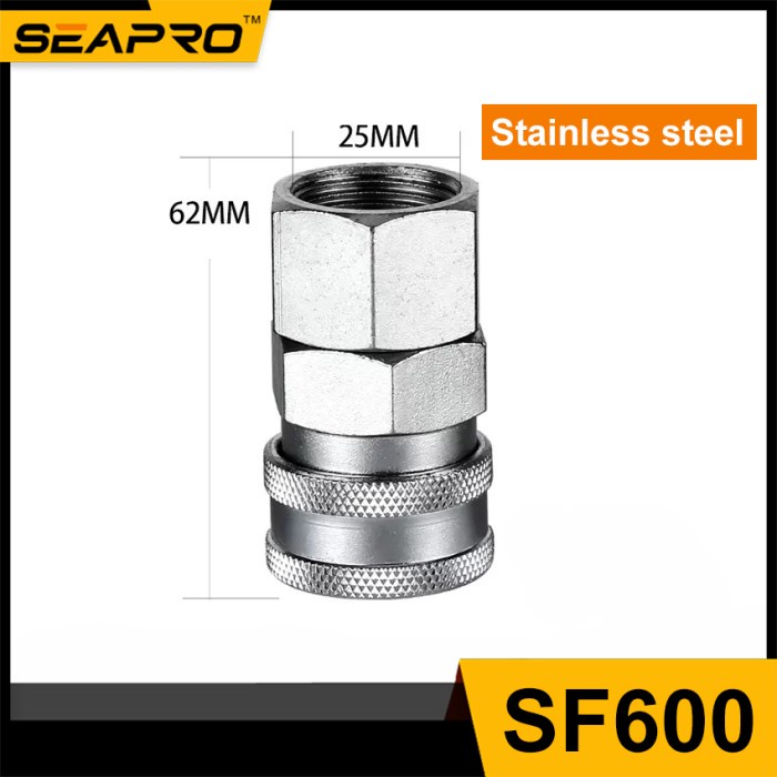 ✅COD Quick Coupler Stainless Steel Sf600 Sf 600 Sf-600 Berkualitas