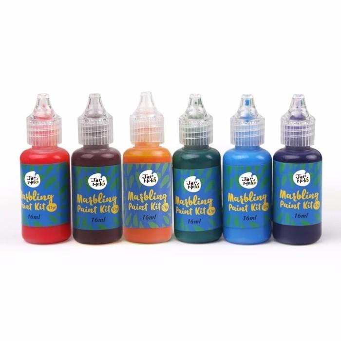 

Joan Miro Marbling Paint Kit 6 Color Art Craft Mainan Edukasi