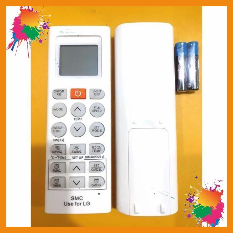 remote ac lg inverter dual cool 1/2pk - 2pk [hts]