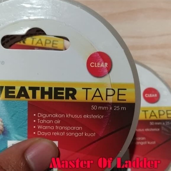 

Kris Lakban Outdoor Tahan Cuaca Tahan Air/Lakban All Weather 5x25 mtr