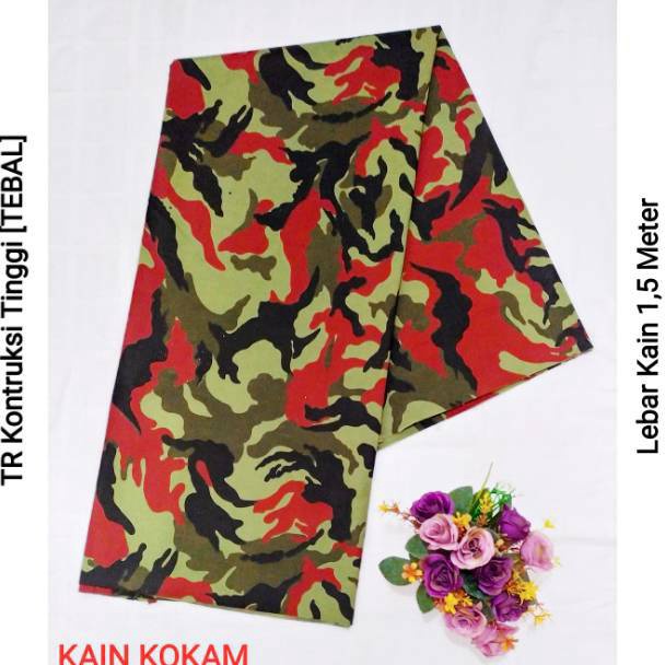 ⚙️[C3]⚙️ KAIN LORENG Doreng KOKAM || Kain Doreng Kokam Bahan Tebal Bagus High Quality C-33