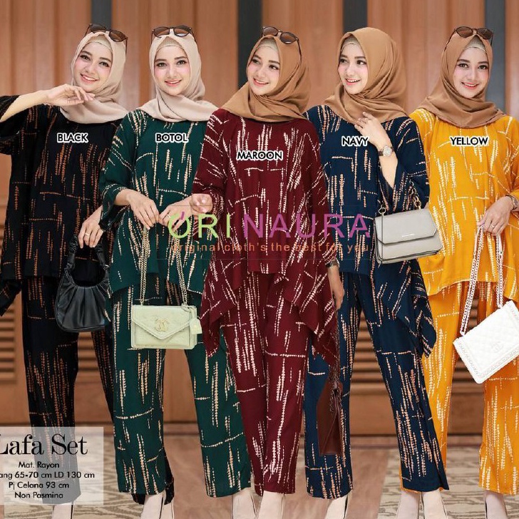 [​☔900B]​☔ SETELAN BAJU HAMIL/SETELAN TUNIK DRESS EMIRA/ SET JUMBO/ONE SET WAKA WAKA JUMBO//LD 130 M