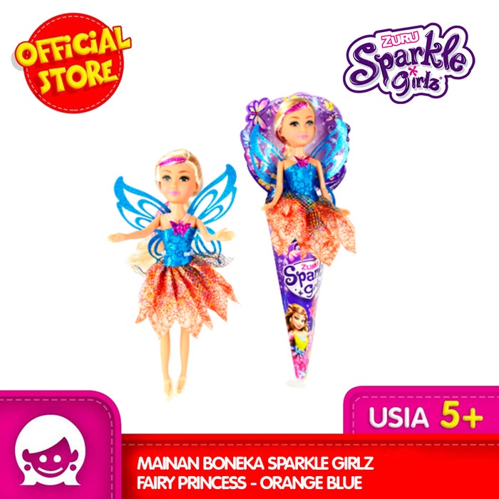 Mainan Boneka Sparkle Girlz Fairy Princess