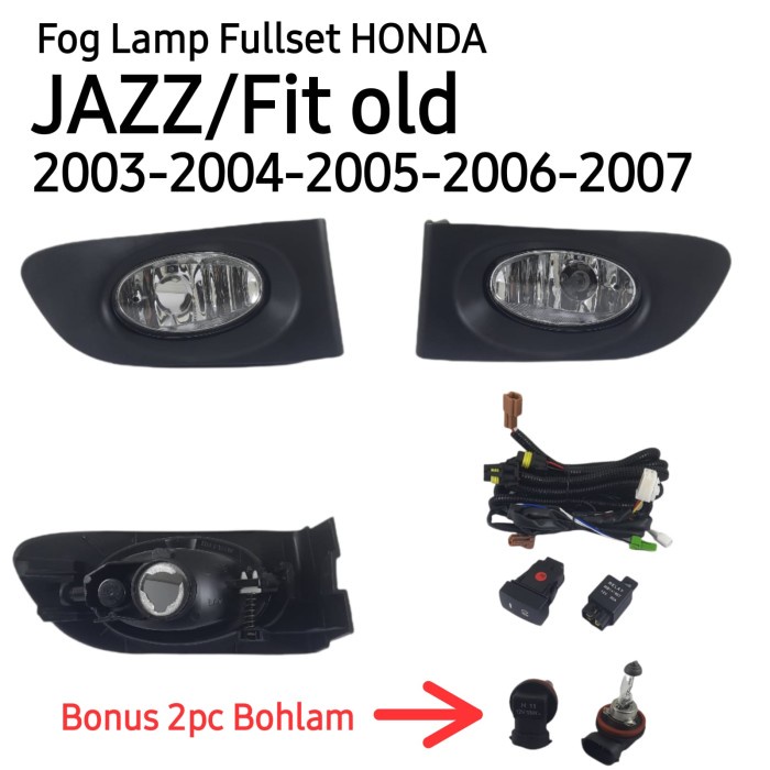 Lampu Kabut - Foglamp - Fog Lamp Jazz 2003-2004-2005-2006-2007 populer