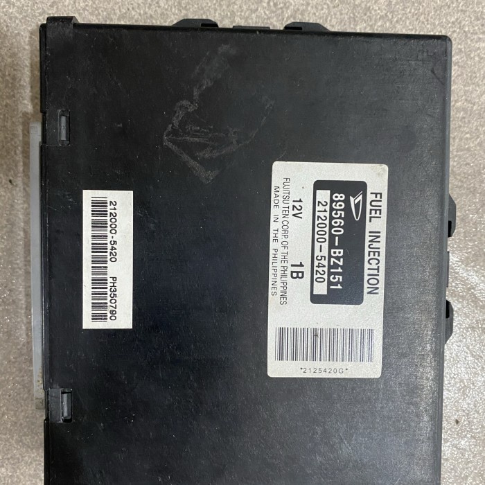 [New Ori] 89560-Bz150 89560-Bz151 Ecu Computer Engine Control Avanza Xenia Manua Limited