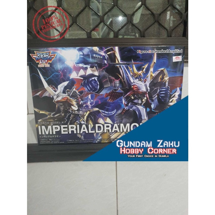 ✨New Figure Rise Standard Amplified Imperialdramon Bandai Diskon