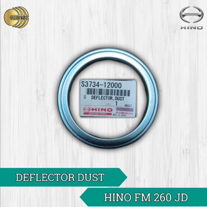 ✨Ori Deflector Dust Flange Gardan Depan Hino 500 Fm 260 Jd S3734-12000 Berkualitas