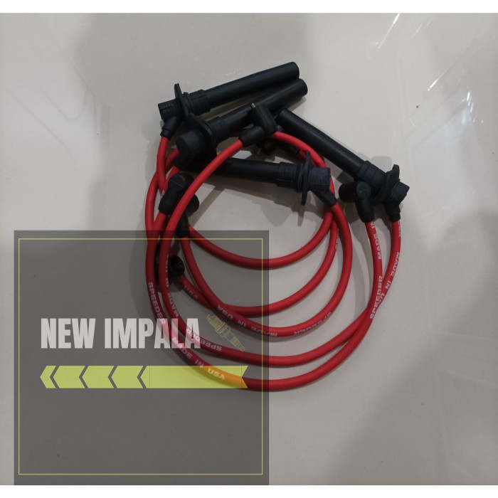 ✨Original Kabel Busi Speeder Untuk Toyota Starlet 4Efte Ber Ferritemagnetic Terbaru