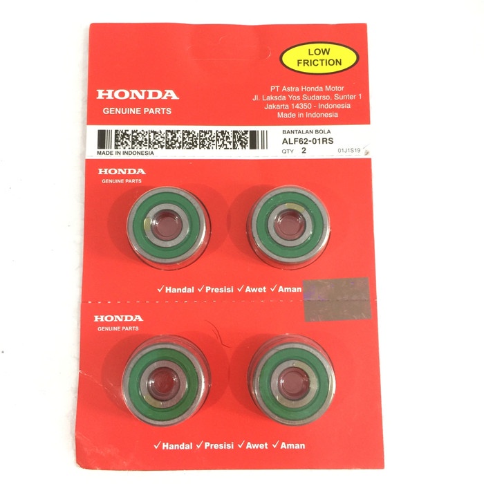 Laher / Bearing Set ALF 6201 RS ORI AHM ORIGINAL