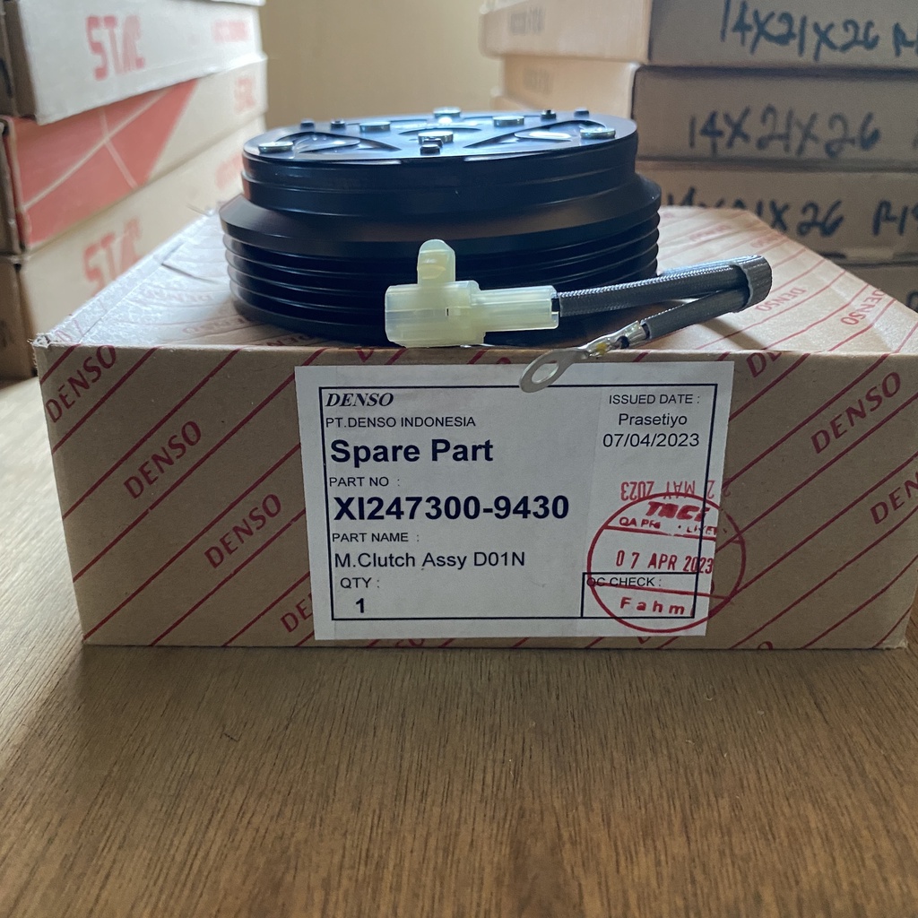 Magnet Clutch AVANZA, XENIA 1,3 2011 - 2015 Denso XI247300-9430