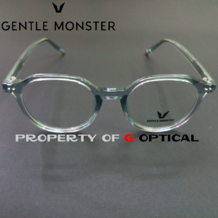 ✨Termurah Kacamata Frame Pria Wanita Gentle Monster G2816 C2 Blue Transparant Berkualitas