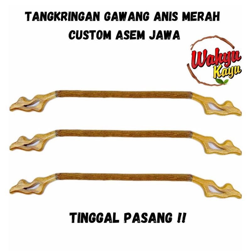 Tangkringan / Pangkringan Gawang Anis Merah Custom