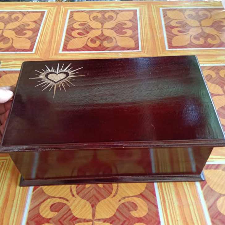 [T™26>V kotak mori polos - kotak penyimpanan mori - kotak mori kayu jati - kotak mori [PROMOBD7B]