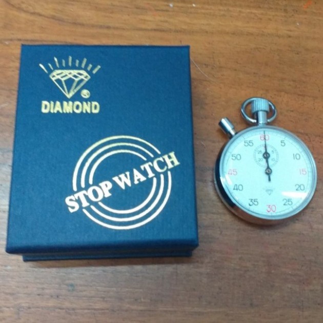 ✨Ori Stop Watch Led Diamond Dm 806 Shanghai China Manual 2 Tombol Berkualitas