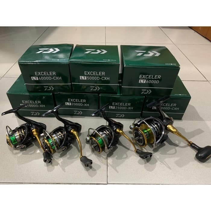 ✨Ori Reel Daiwa Exceler Lt 5000D-H 2018 Terbatas