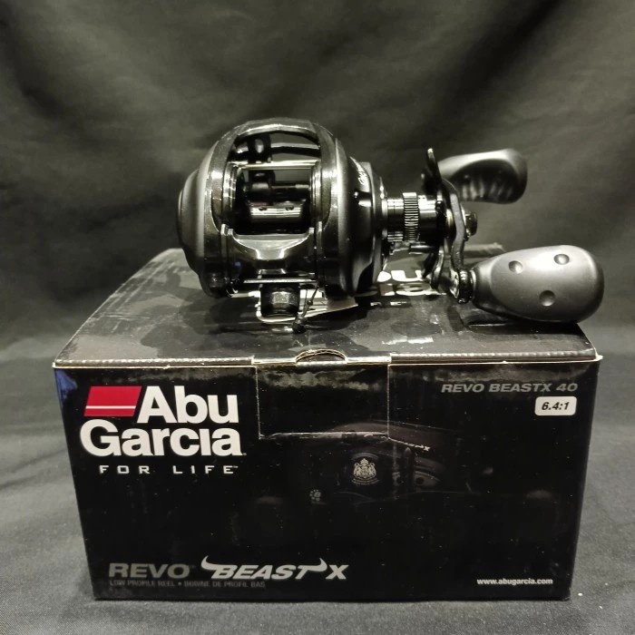 ✨Ori Reel Bait Casting Abu Garcia Revo Beast X 40 Right Handle  Reel Bc Terbaru