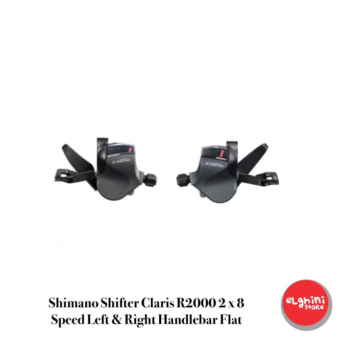 ✨Ori Shimano Shifter Claris R2000 2 X 8 Speed Left  Right Bisa Gojek