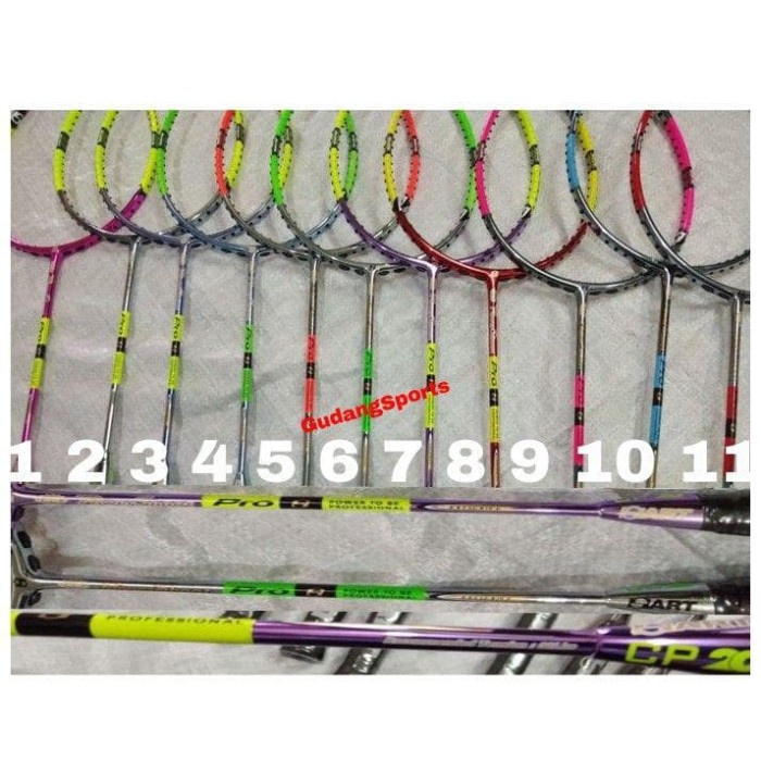 [New Ori] Raket Badminton Hart Power Shoot Pro Chrome New Edition Berkualitas
