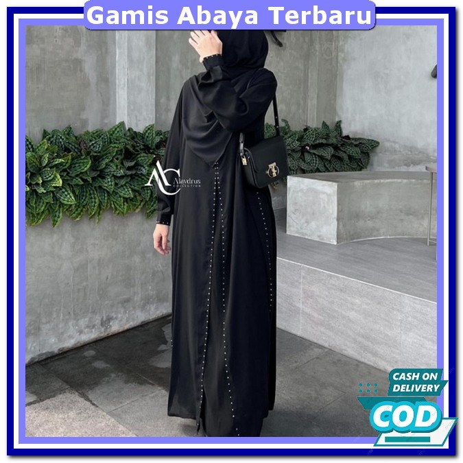 Abaya Hitam Turkey Gamis Dress Arab Premium Gamess Wanitaa Abaya Turkey Premium Ori Gamis Syari Game