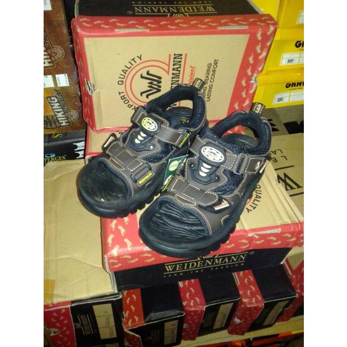 [New Ori] Sandal Gunung Pria Merk Weidenmann Coklat Original Terbaru