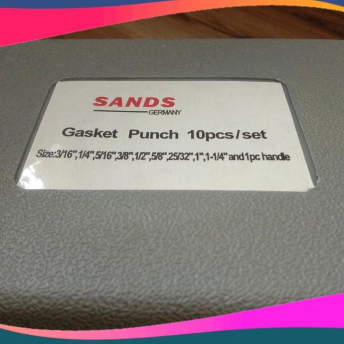 

(Ghc) Gasket Punch Set 10Pcs Plong Gasket Set Alat Pembolong Packing