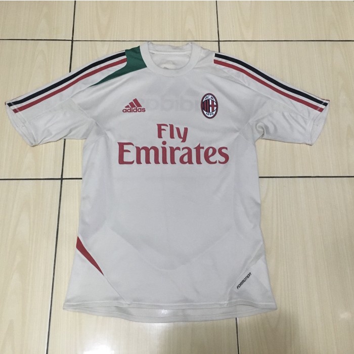 [New] Jersey Ac Milan Training 2012 Player Original Bisa Sameday