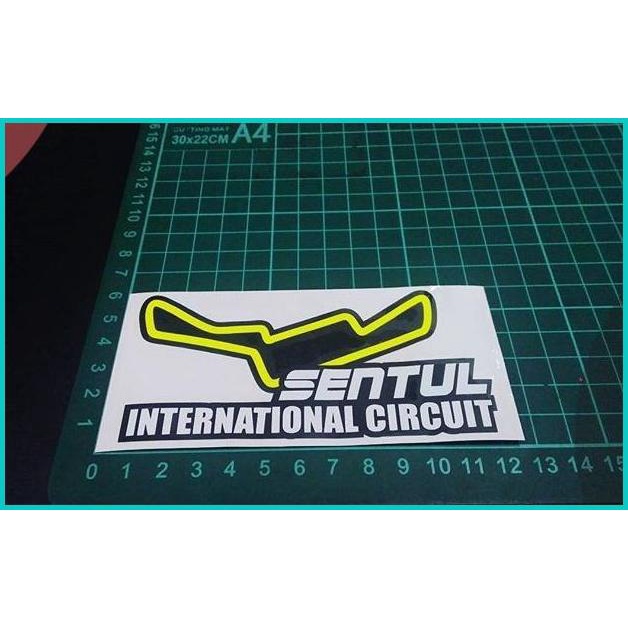 

Cutting Sticker Sentul International Circuit 12cm 20JVLZ3 parts