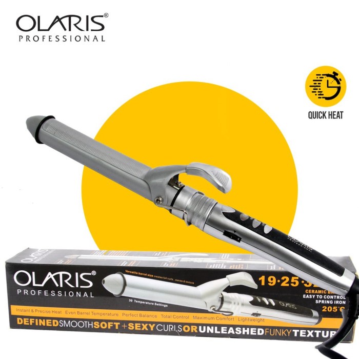 [Ori] Catokan Keriting Rambut Olaris Curling Iron Temperature 19 Mm Bisa Gojek