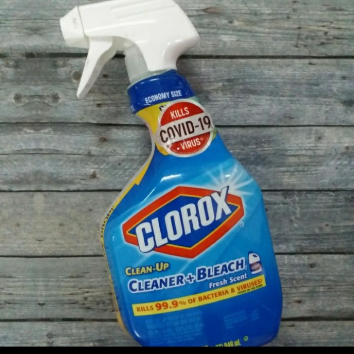 [Ori] Clorox Clean Up Cleaner Plus Bleach Dari Usa...946Ml....Setelah Packin Terbaru