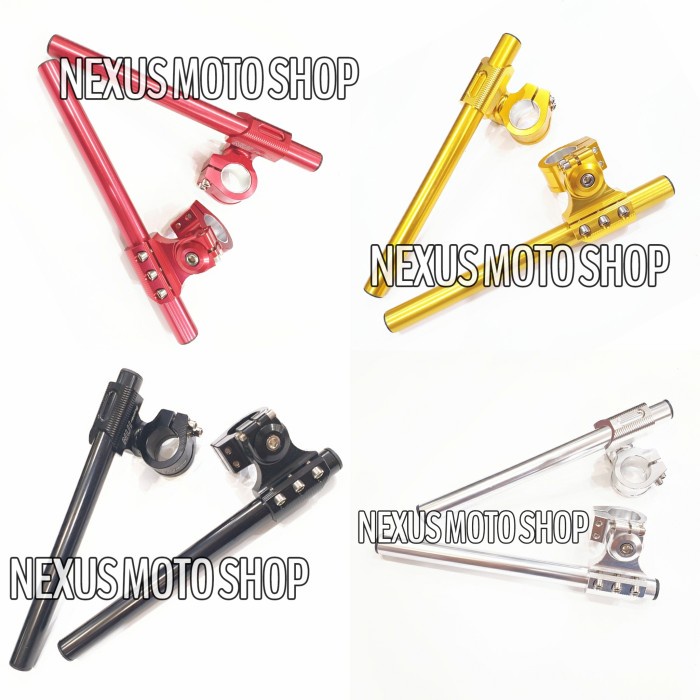 ✨COD Stang Jepit Nui Gsx R150 Stang Jepit Nui Adjustable Gsx R150 Terbaru