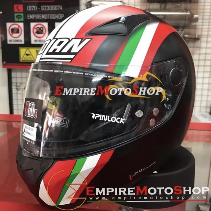 [New Ori] Helm Nolan N60.5 Stoner N605 Berkualitas