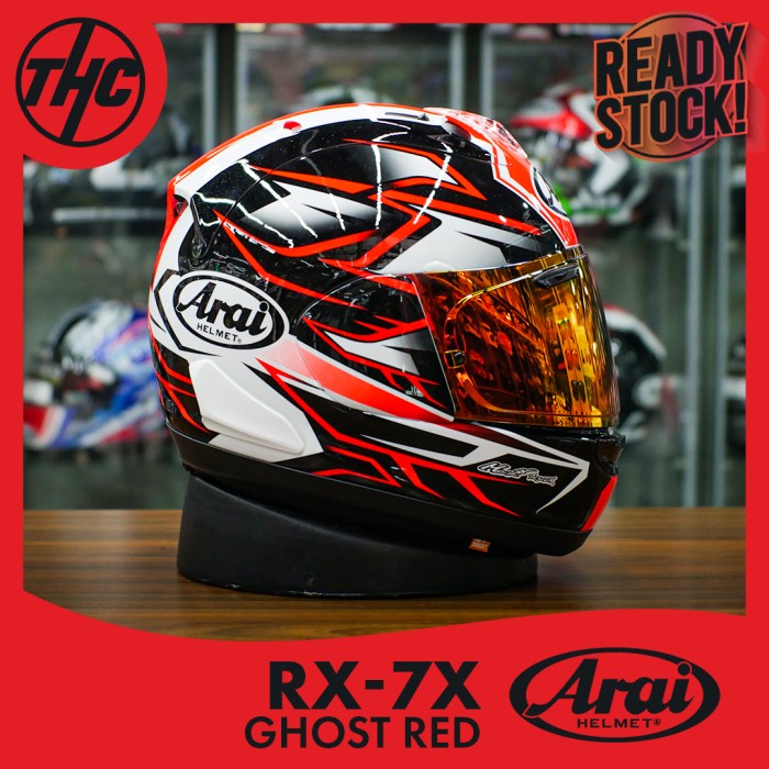 [New Ori] Arai Rx7X Ghost Red Terbatas
