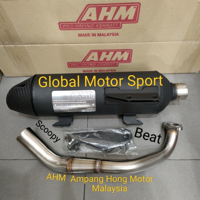 ✨Termurah Knalpot Tsukigi Standar Racing Ahm Beat FiBeat Scoopy. Diskon