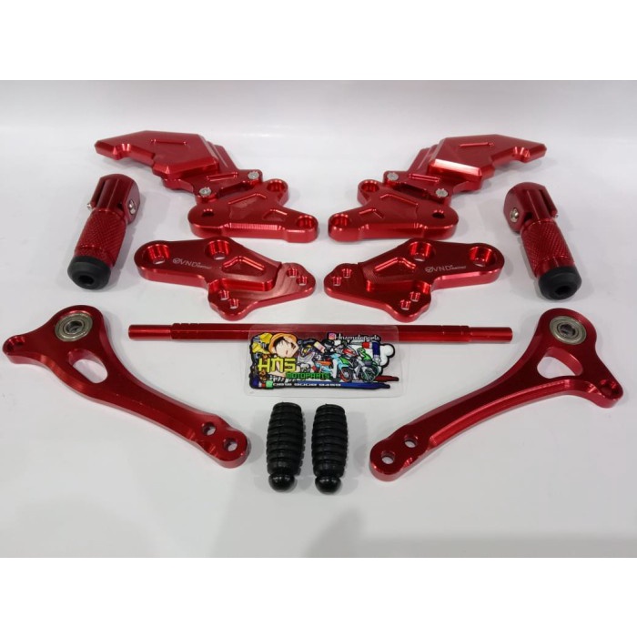 ✨Original Footstep Underbone Vnd Vixion New Model Lipat Merah Terbaru